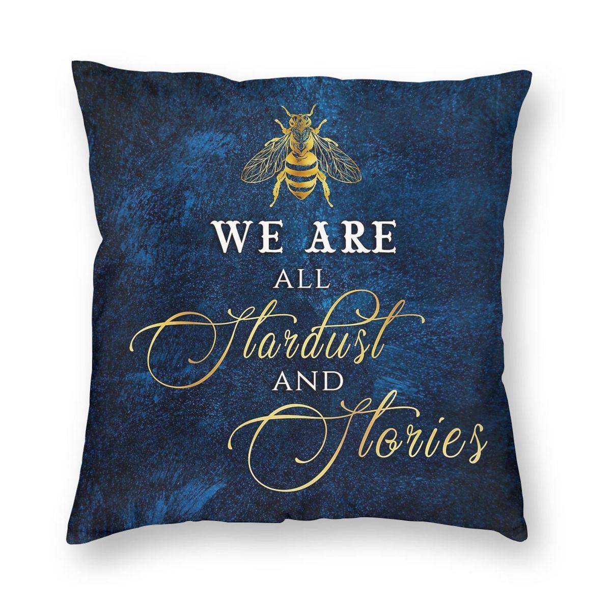 We Are All Stardust And Stories Pillowcase Polyester Linen Velvet Pattern Zip Decor Home Cushion Cover 30x30cm 12x12in
We Are All Stardust And Stories Pillowcase Polyester Linen Velvet Pattern Zip Decor Home Cushion Cover 30x30cm 12x12in