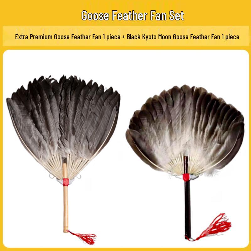 Chinese Style Feather Fan (2-Pack)
Chinese Style Feather Fan (2-Pack)