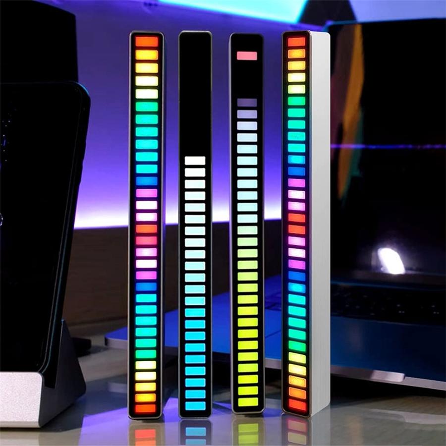 Автомобильный регулятор звука Перезаряжаемый свет RGB Активируемый голосом Музыкальный ритм Окружающий свет с 32 светодиодами 18 цветов Лампа для украшения автомобиля и дома
Автомобильный регулятор звука Перезаряжаемый свет RGB Активируемый голосом Музыкальный ритм Окружающий свет с 32 светодиодами 18 цветов Лампа для украшения автомобиля и дома