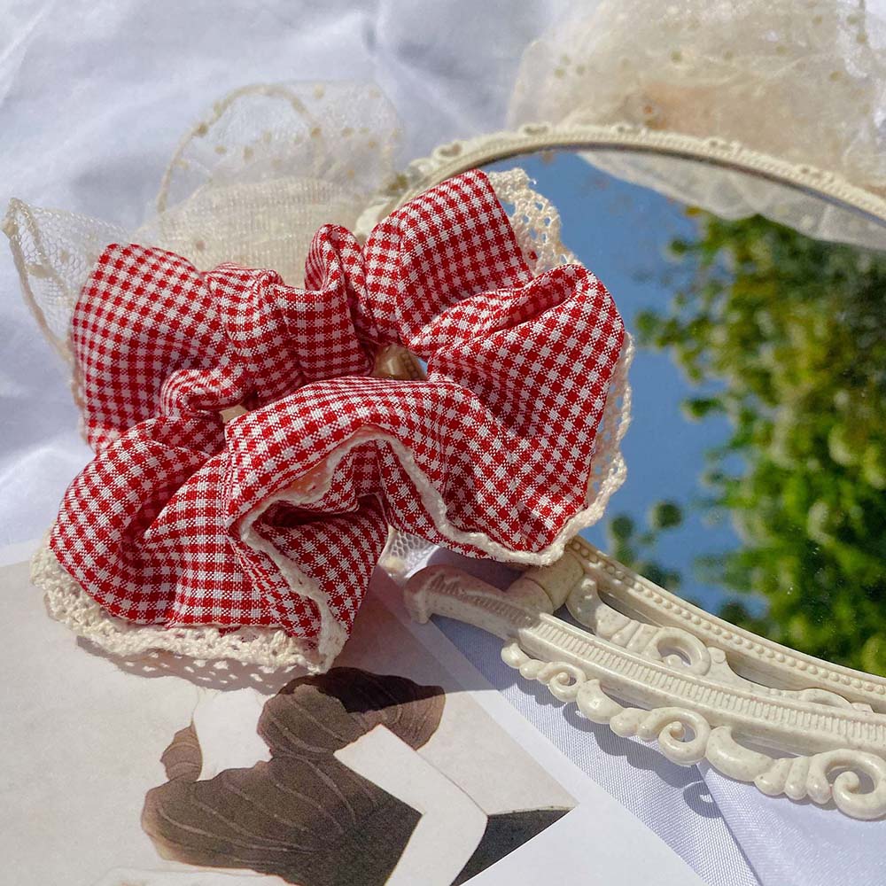 Fashion Small Fresh Girls Woman Korean Style Hair Rope Hair Accessories Cloth Lattice Scrunchies
Fashion Small Fresh Girls Woman Korean Style Hair Rope Hair Accessories Cloth Lattice Scrunchies
