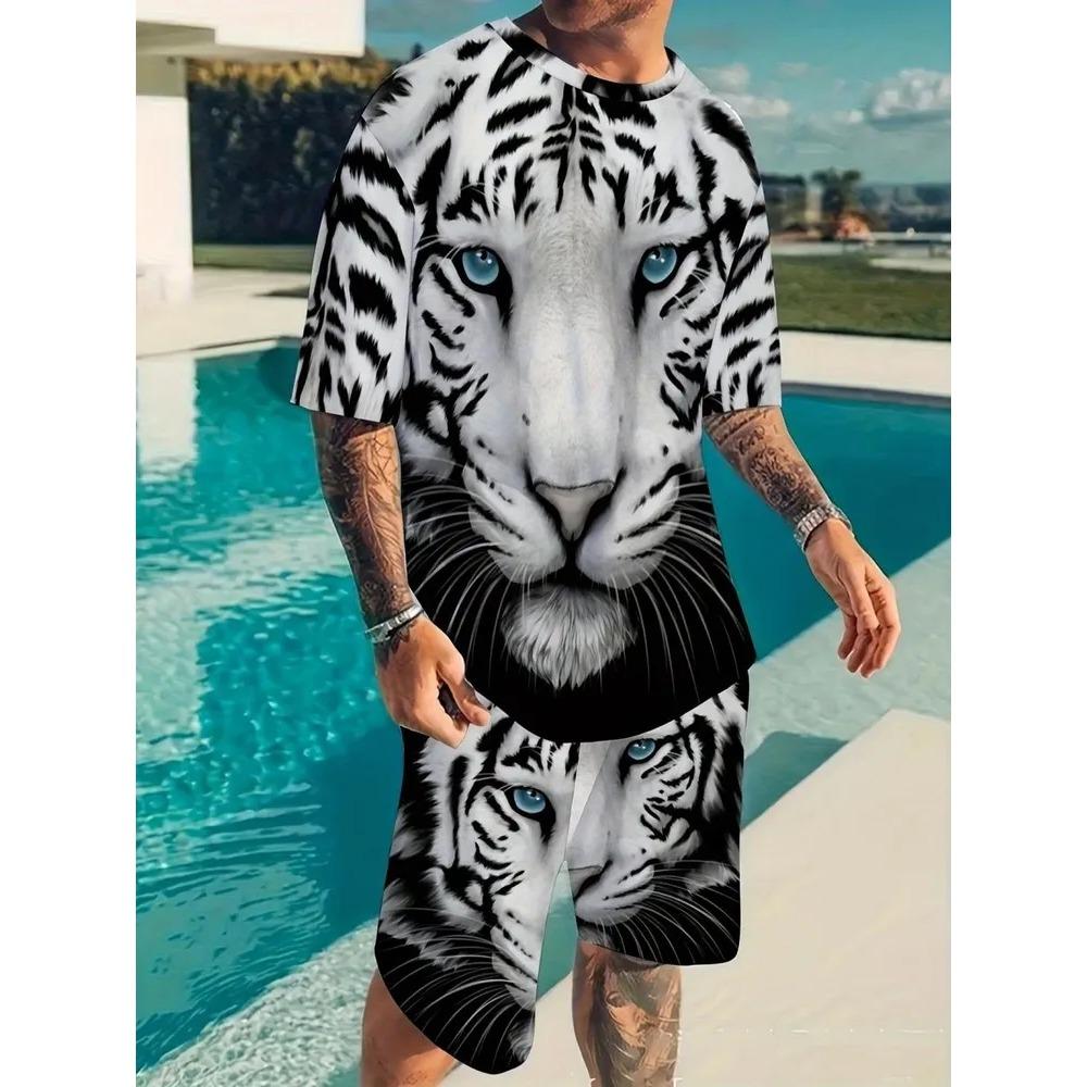 Summer Casual Holiday 2-piece Set Men s Animal 3D Printed Fashionable Comfortable Oversized Breathable Sports Wear 6XL
Summer Casual Holiday 2-piece Set Men s Animal 3D Printed Fashionable Comfortable Oversized Breathable Sports Wear 6XL