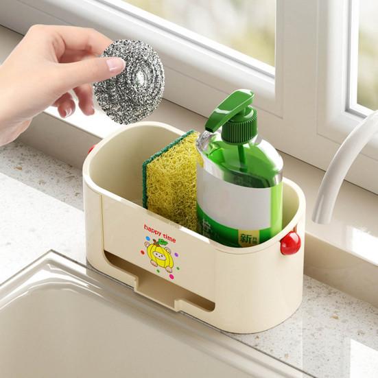 Sponge Holder Drain Storage Rack Large Capacity Rust-Resistant Multi-Functional Kitchen Organizer Sink Caddy
Sponge Holder Drain Storage Rack Large Capacity Rust-Resistant Multi-Functional Kitchen Organizer Sink Caddy