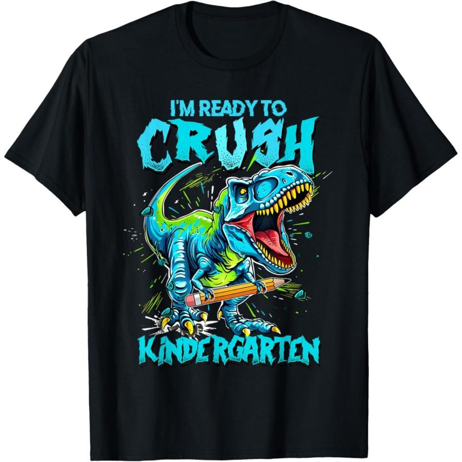 2026 I m Ready To Crush Kindergarten Dinosaur Boys T-Shirt XXXXXL чорний
2026 I m Ready To Crush Kindergarten Dinosaur Boys T-Shirt XXXXXL чорний