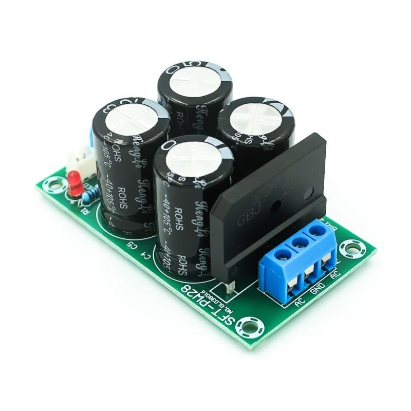 1PCS PW28 Dual Power Filter Power Amplifier Board Rectifier High Current 25A Flat Bridge Unregulated Power Supply Board DIY
1PCS PW28 Dual Power Filter Power Amplifier Board Rectifier High Current 25A Flat Bridge Unregulated Power Supply Board DIY