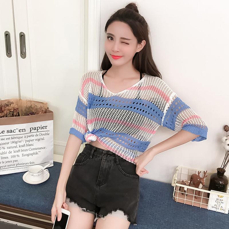 WTEMPO летний вязаный кардиган, женские тонкие футболки с вырезами, свободные трикотажные жилеты с v-образным вырезом и короткими рукавами, короткие топы 3XL синий
WTEMPO летний вязаный кардиган, женские тонкие футболки с вырезами, свободные трикотажные жилеты с v-образным вырезом и короткими рукавами, короткие топы 3XL синий