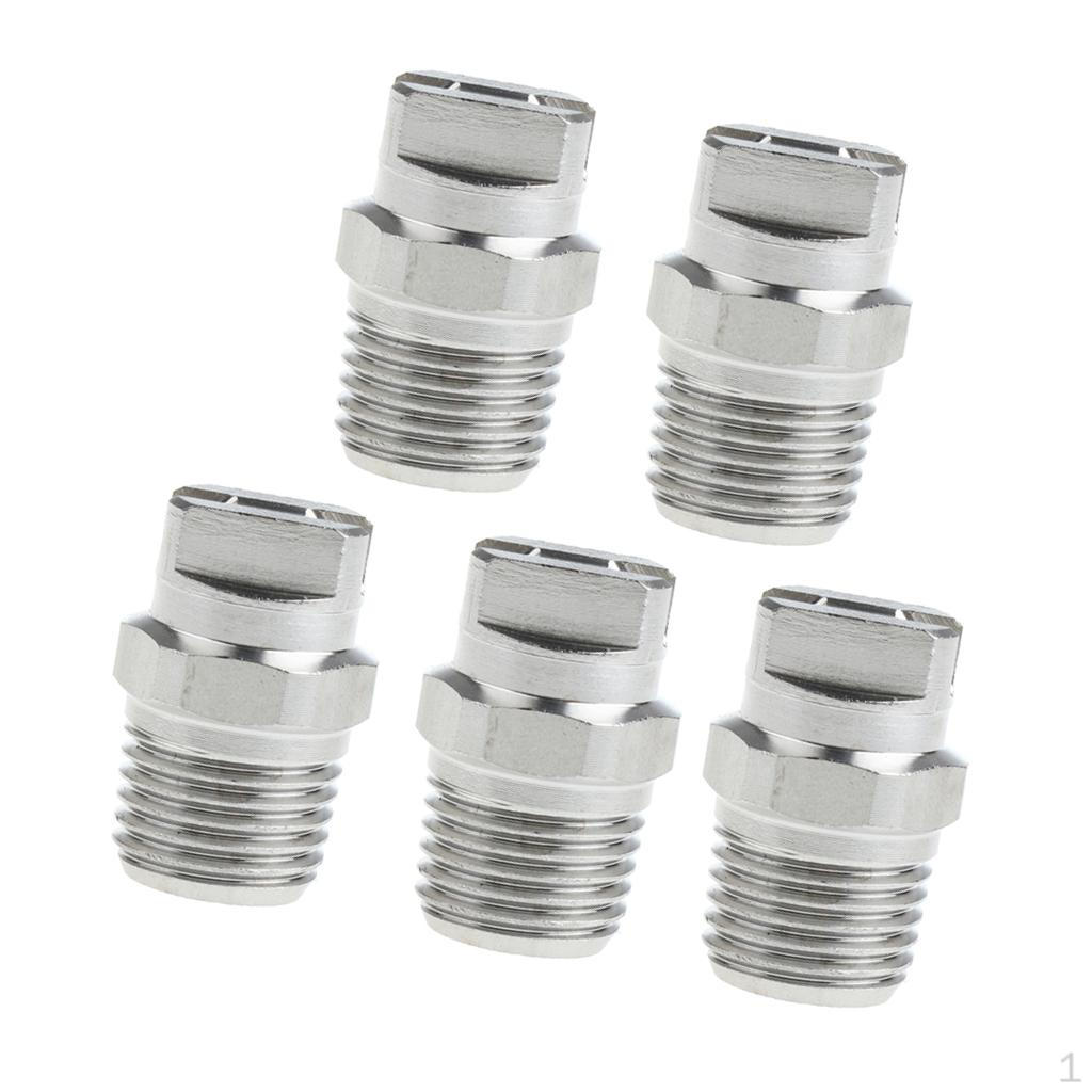 5 шт. HVV-SS6503 Форсунка-веер высокого давления 1/4 дюйма Аксессуары для моек
5 шт. HVV-SS6503 Форсунка-веер высокого давления 1/4 дюйма Аксессуары для моек