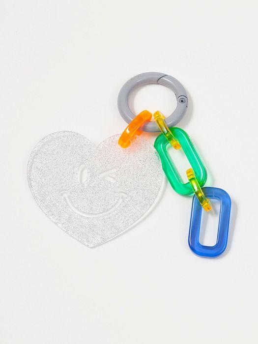 MYBOO WINKY HEART KEY CHAIN SET - silver silver
MYBOO WINKY HEART KEY CHAIN SET - silver silver