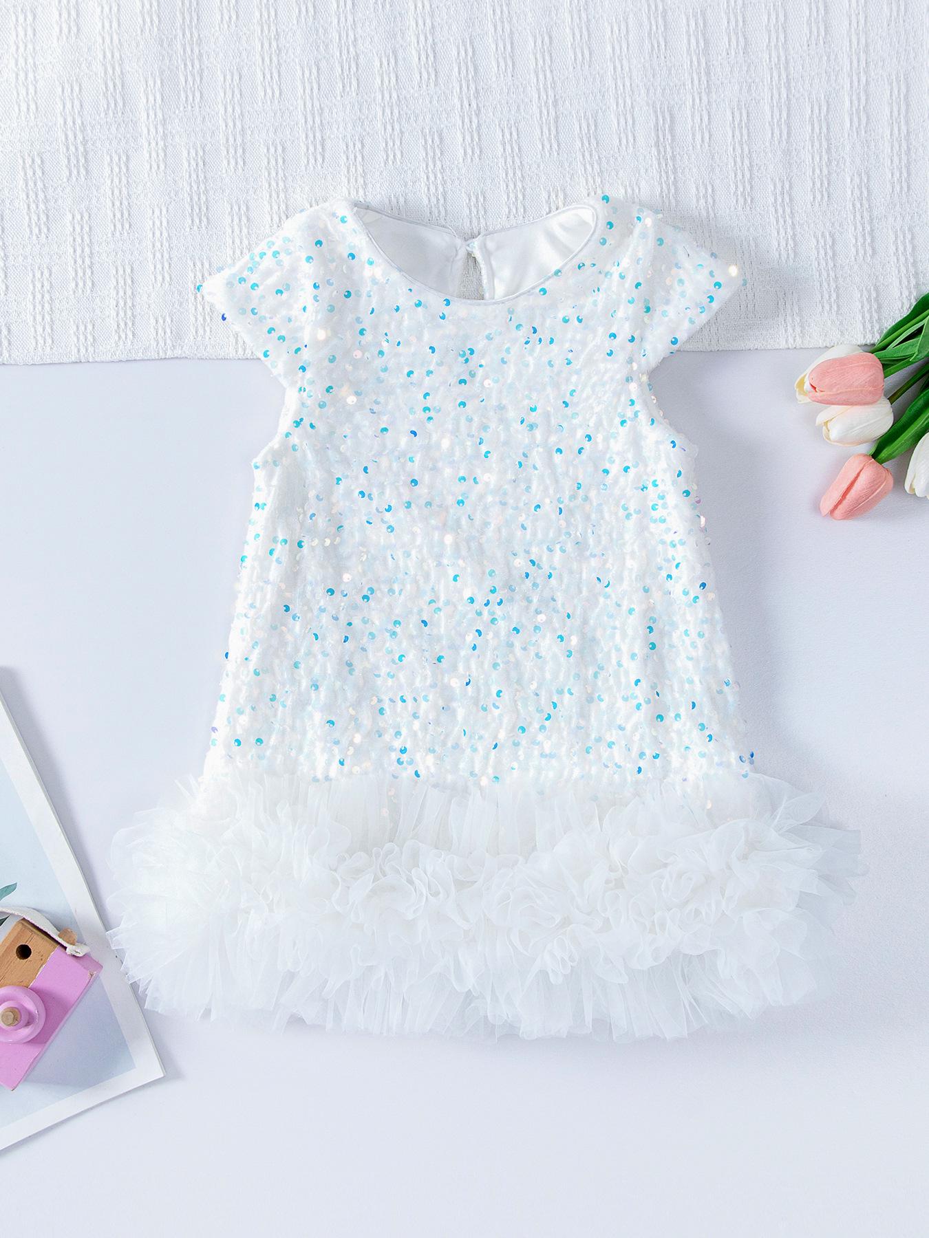 Осеннее платье-пачка принцессы из сетки с пайетками для детей 130cm
Осеннее платье-пачка принцессы из сетки с пайетками для детей 130cm