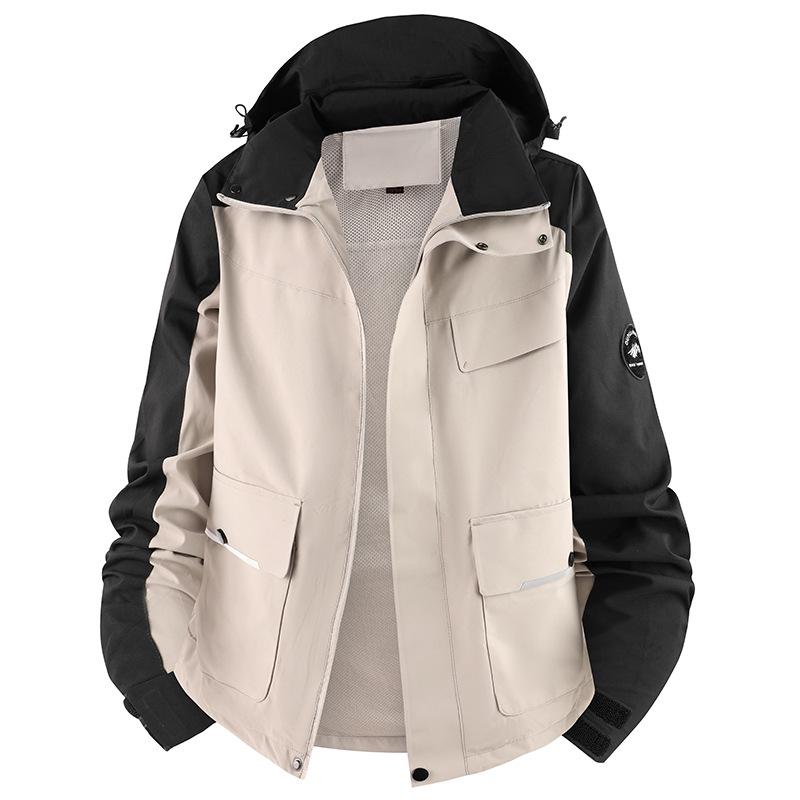 2026 Waterproof Windproof Unisex Mountaineering Jacket with Reflective Strips - Sporty Windbreaker for Outdoor Climbing and Workwear XXL
2026 Waterproof Windproof Unisex Mountaineering Jacket with Reflective Strips - Sporty Windbreaker for Outdoor Climbing and Workwear XXL