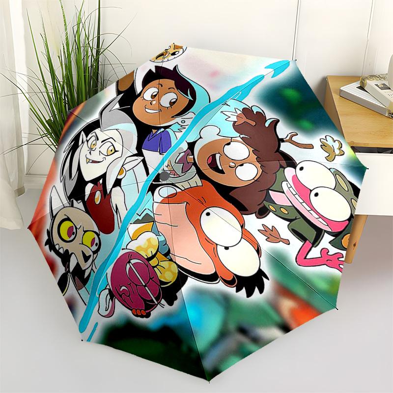 1pc Adventure Time & Regular Show Outdoor Umbrella - Automatic Opening/Closing, Portable 3-Fold Design with Iron Frame - Perfect Gift for Fans, Travel
1pc Adventure Time & Regular Show Outdoor Umbrella - Automatic Opening/Closing, Portable 3-Fold Design with Iron Frame - Perfect Gift for Fans, Travel