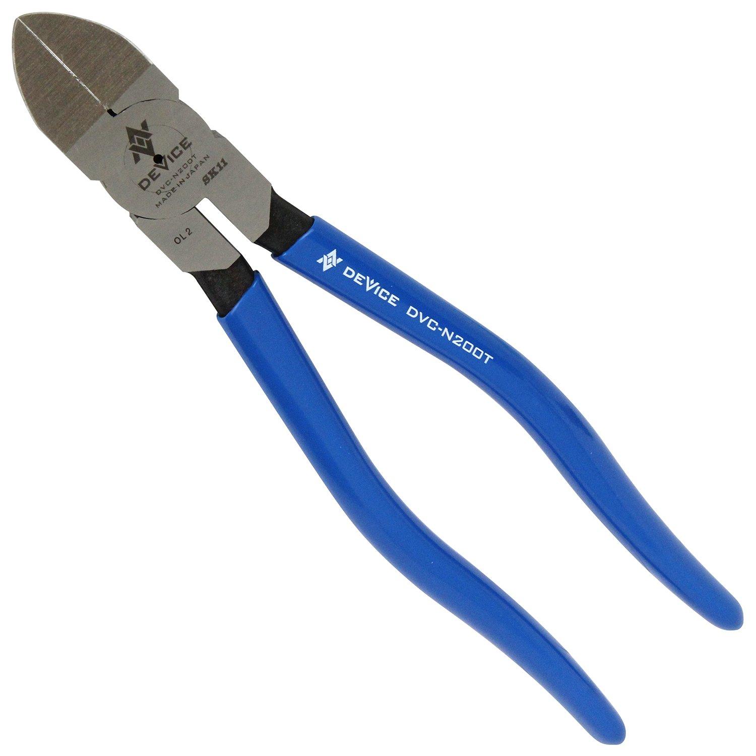 SK11 DEVICE Electrical Thin Blade Nippers Flat Blade Made in Japan 200mm (SK11) DVC-N200T
SK11 DEVICE Electrical Thin Blade Nippers Flat Blade Made in Japan 200mm (SK11) DVC-N200T