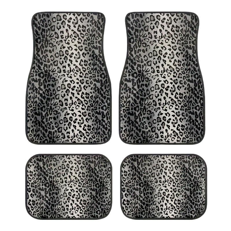Luxury Leopard Print Car Floor Mats - Universal Fit, Durable Polyester Fiber, Elegant Interior Accessory for Front&Rear Seats
Luxury Leopard Print Car Floor Mats - Universal Fit, Durable Polyester Fiber, Elegant Interior Accessory for Front&Rear Seats