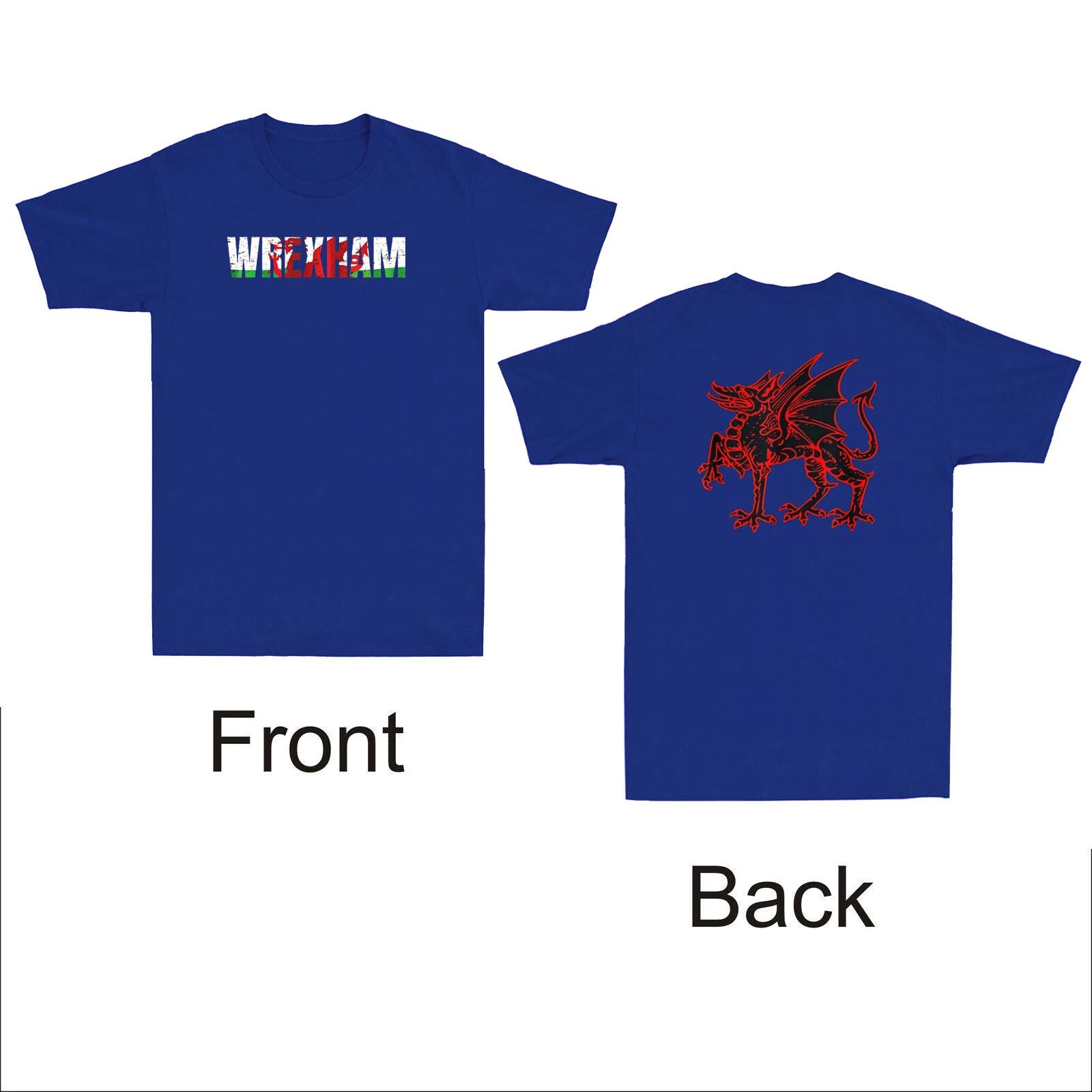 New Wrexham Wales Welsh Dragon Flag Front Back Vintage Men s Short Sleeve Tee High-end Luxury Is for Both Men and Women Top Y2k 4XL
New Wrexham Wales Welsh Dragon Flag Front Back Vintage Men s Short Sleeve Tee High-end Luxury Is for Both Men and Women Top Y2k 4XL