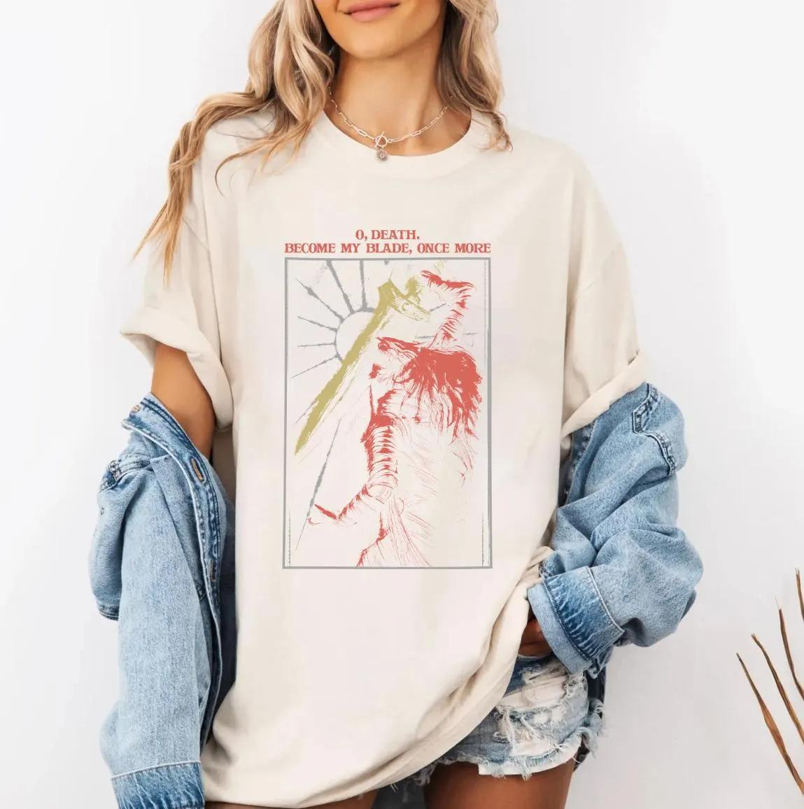 Maliketh The Black Blade Shirt Maliketh Black Blade TShirt Oversized Summer Unisexs and Womens Loose and Breathable Tshirt Top 3XL
Maliketh The Black Blade Shirt Maliketh Black Blade TShirt Oversized Summer Unisexs and Womens Loose and Breathable Tshirt Top 3XL
