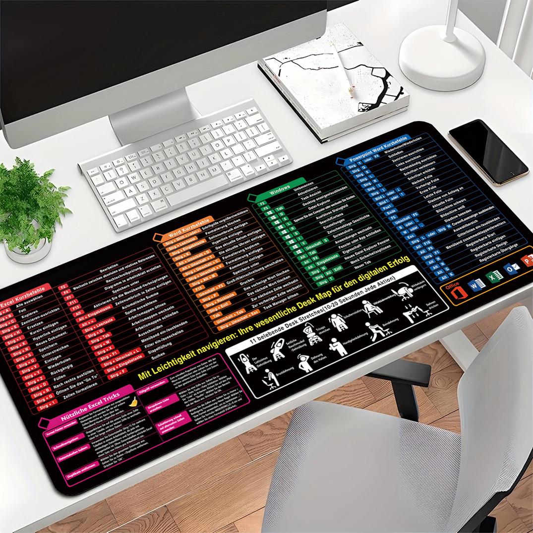 Custom Large German Mouse Pad - Non-slip Gaming Office Desk Mat 300x600x2mm
Custom Large German Mouse Pad - Non-slip Gaming Office Desk Mat 300x600x2mm