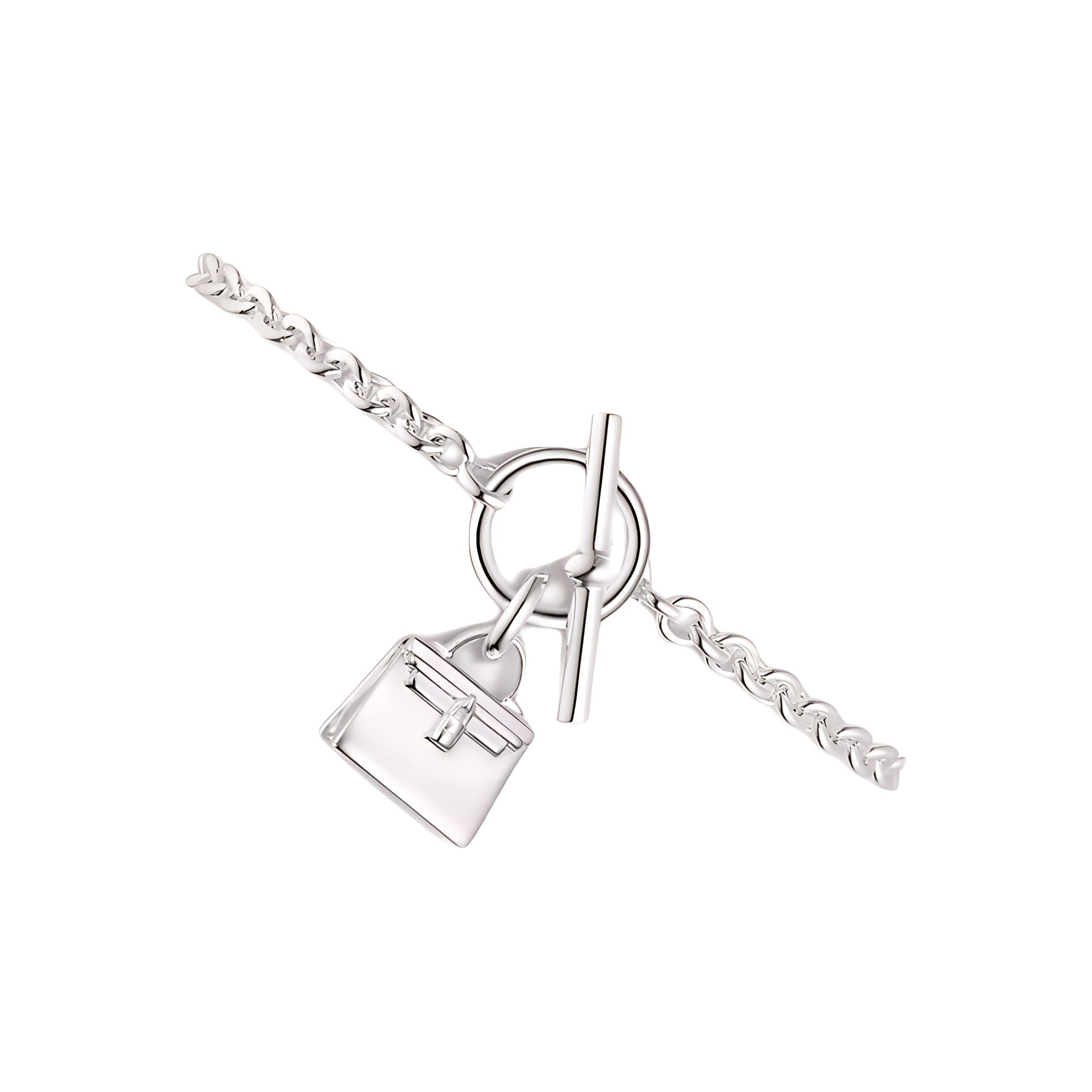 Hermes Amulettes Silver 925 Bracelet Unisex Bracelet H121425B-00LG ST
Hermes Amulettes Silver 925 Bracelet Unisex Bracelet H121425B-00LG ST
