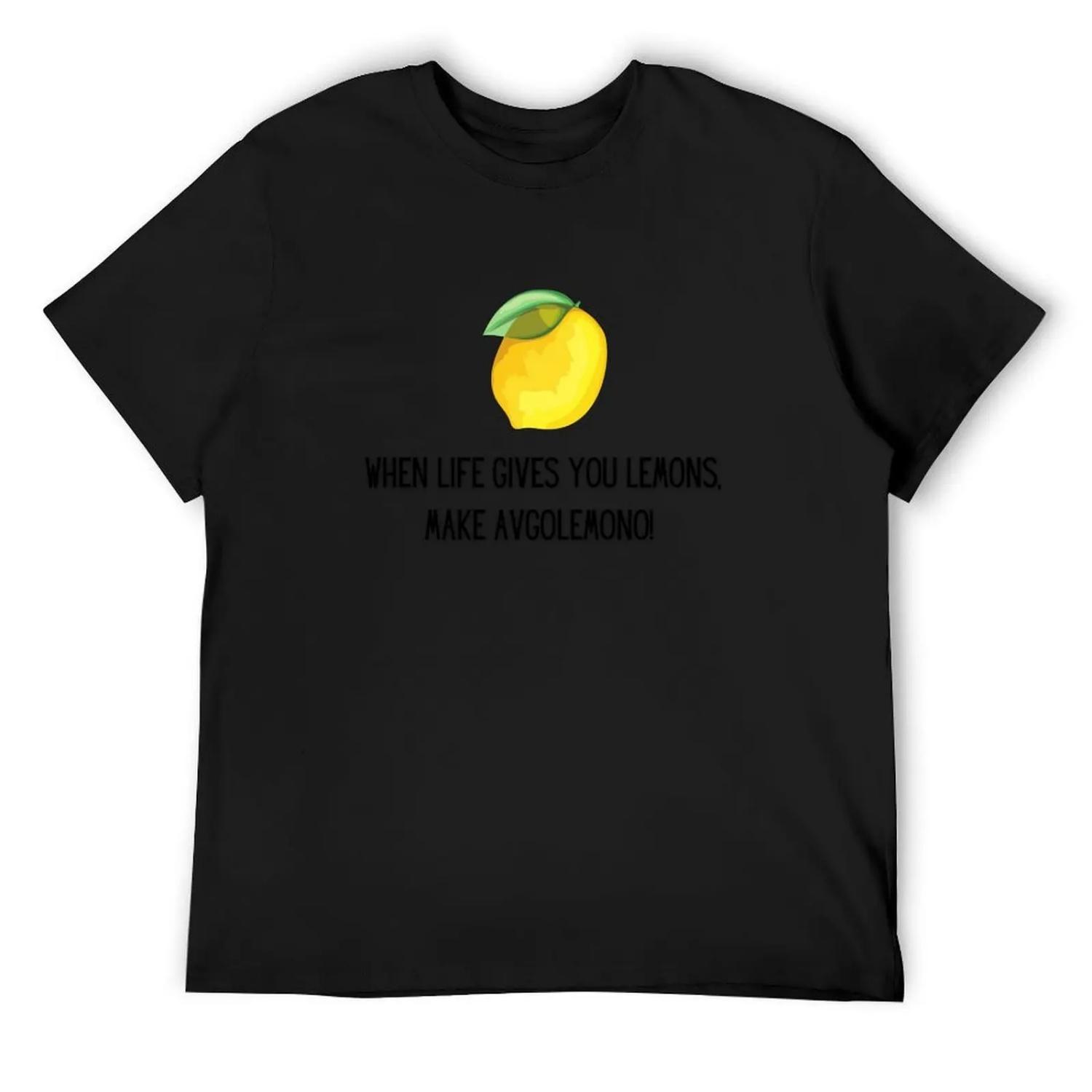 Greek Funny Avgolemono Lemon T-Shirt customs design your own street wear man clothes t shirts for men pack XXXXXL чорний
Greek Funny Avgolemono Lemon T-Shirt customs design your own street wear man clothes t shirts for men pack XXXXXL чорний