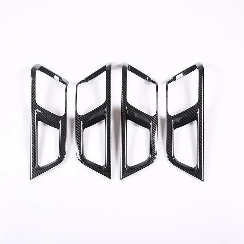 For Rivian R1T R1S 2022-2025 ABS Carbon Fiber Car Door Inner Bowl Frame Cover Trim Interior Car Accessories
For Rivian R1T R1S 2022-2025 ABS Carbon Fiber Car Door Inner Bowl Frame Cover Trim Interior Car Accessories