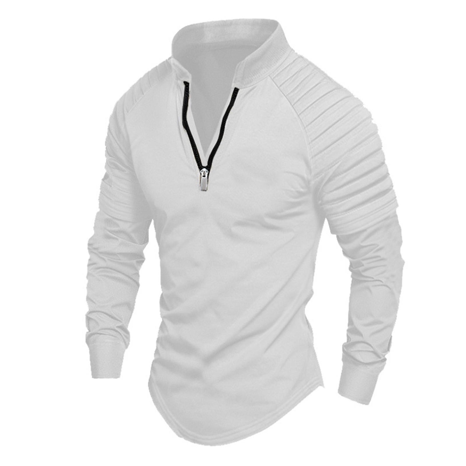 Мужская мужская футболка с длинными рукавами, модная повседневная футболка соответствующего цвета XL белый
Мужская мужская футболка с длинными рукавами, модная повседневная футболка соответствующего цвета XL белый