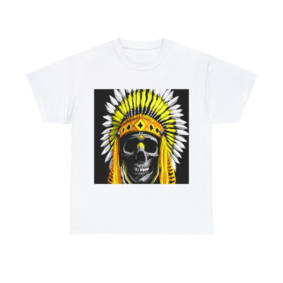Indian Skull Headdress Biker Motorcycle T Shirt Adult Art Tee Retro Style 90s 5XL різнокольоровий
Indian Skull Headdress Biker Motorcycle T Shirt Adult Art Tee Retro Style 90s 5XL різнокольоровий
