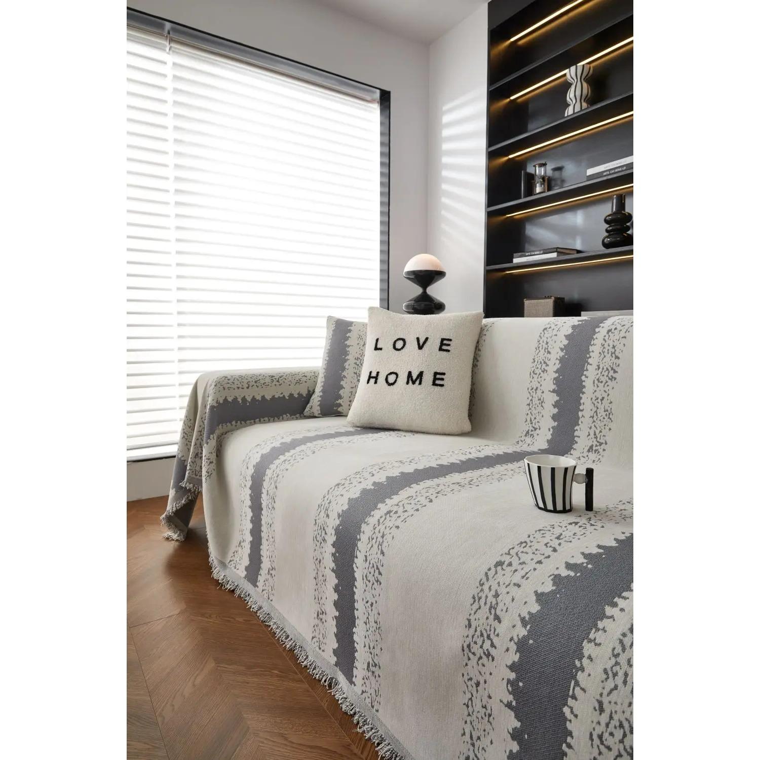 INS скандинавский чехол для дивана, коврик, одеяла для гостиной, современное покрывало в полоску для кемпинга, пикника, одеяло 180x130cm
INS скандинавский чехол для дивана, коврик, одеяла для гостиной, современное покрывало в полоску для кемпинга, пикника, одеяло 180x130cm