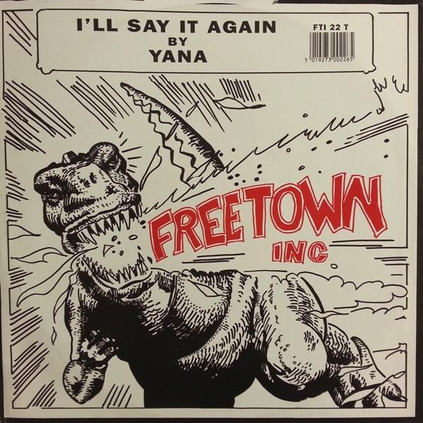 12inch Record YANA - I ll Say It Again FTI022T Freetown Inc 1993 UK Dance & Electronica Used
12inch Record YANA - I ll Say It Again FTI022T Freetown Inc 1993 UK Dance & Electronica Used