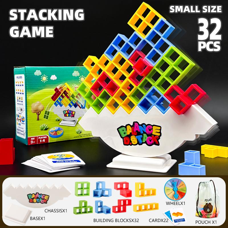 Funny Balance Stacking Game for Kids Adults, 3D Building Blocks Board Games, STEM Family Party Interactive Toys Birthday Gift
Funny Balance Stacking Game for Kids Adults, 3D Building Blocks Board Games, STEM Family Party Interactive Toys Birthday Gift