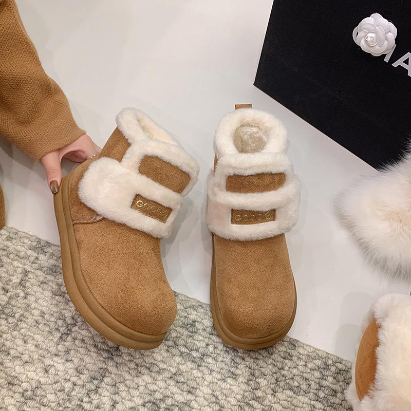 Women s thick-soled velcro winter lightweight warm fur one plush snow boots non-slip wear casual sports cotton boots 40 верблюд
Women s thick-soled velcro winter lightweight warm fur one plush snow boots non-slip wear casual sports cotton boots 40 верблюд