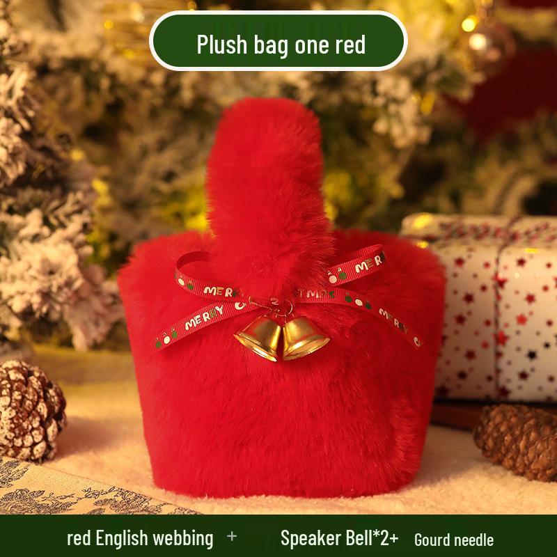 Plush Christmas Eve Apple & Candy Gift Bag
Plush Christmas Eve Apple & Candy Gift Bag