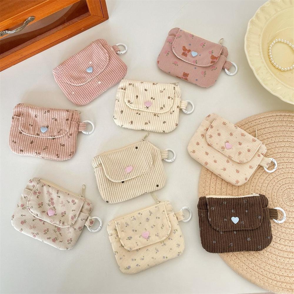 Kids Cute Corduroy Coin Purse with Key Ring Small Wallet Zipper Credit Card Holder
Kids Cute Corduroy Coin Purse with Key Ring Small Wallet Zipper Credit Card Holder