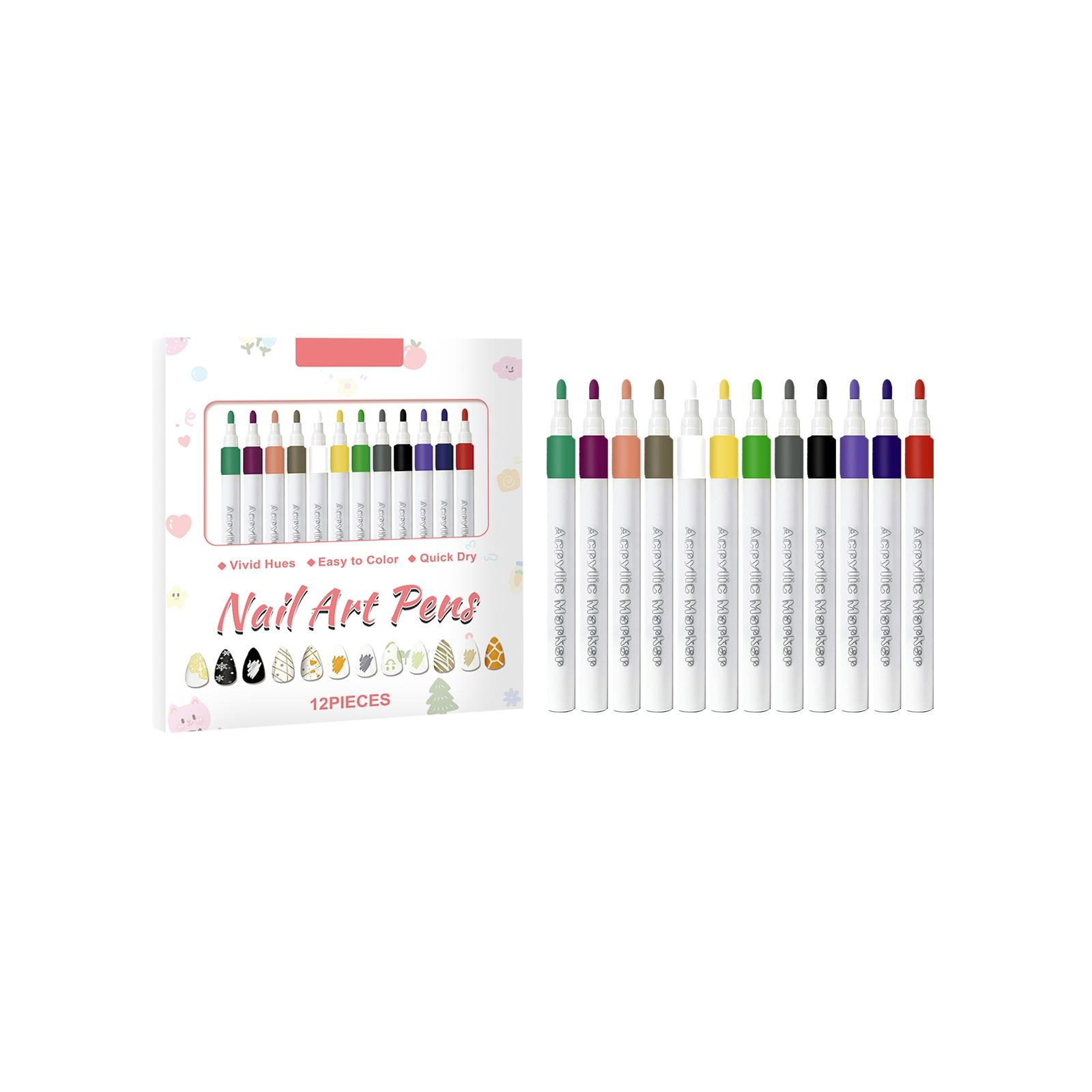 DIY Nail Pen , Painting And Doodling , Nail High-gloss Outlining Pen , Acrylic Pen Set , Colored Paint And Nail Pen ,30ML One Size белый
DIY Nail Pen , Painting And Doodling , Nail High-gloss Outlining Pen , Acrylic Pen Set , Colored Paint And Nail Pen ,30ML One Size белый
