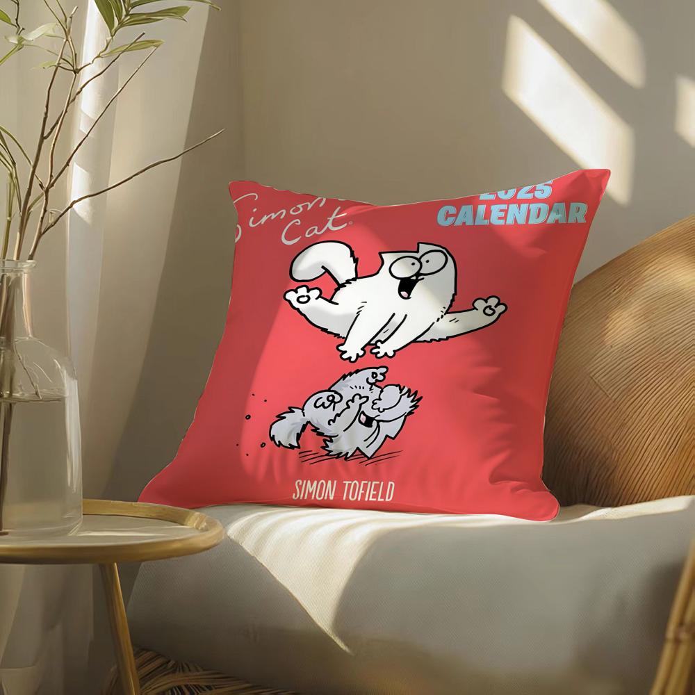 Cute Smart Cat Cartoon SSimons Cat Pillow Case Pattern Printed Pillowcase for Living Room Sofa Cushion Cover Bedroom Decor 30X30cm
Cute Smart Cat Cartoon SSimons Cat Pillow Case Pattern Printed Pillowcase for Living Room Sofa Cushion Cover Bedroom Decor 30X30cm
