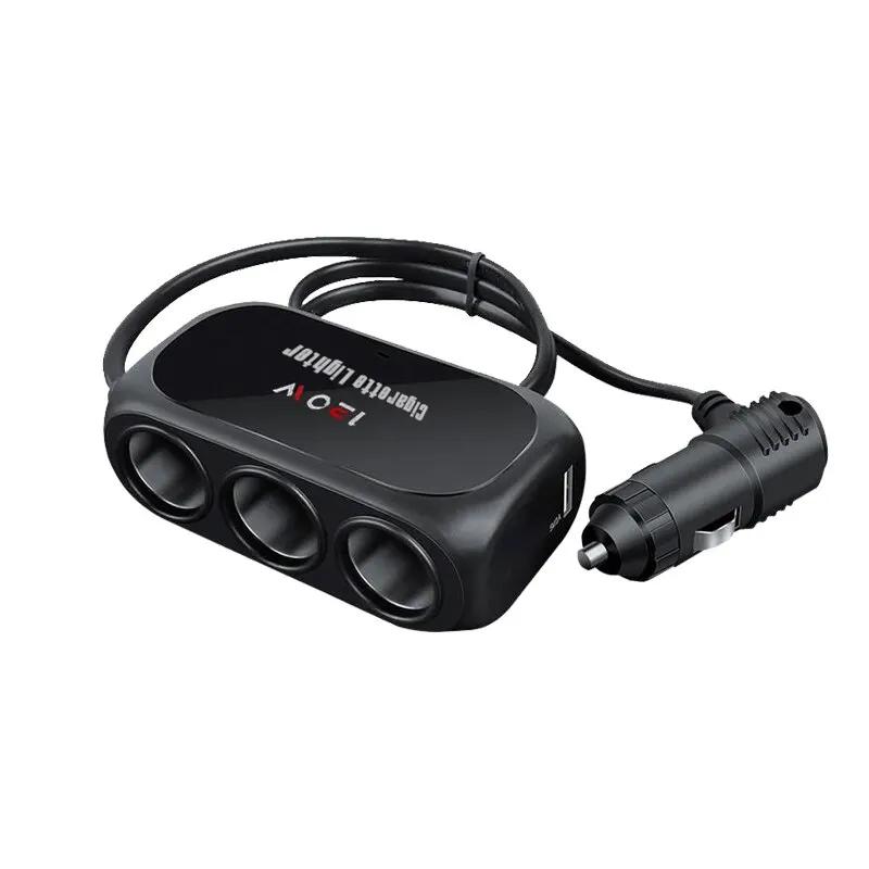 Car One Tow Three Power Dual USB Interface Car Charger Multi-function Car Power Adapter Plug чорний
Car One Tow Three Power Dual USB Interface Car Charger Multi-function Car Power Adapter Plug чорний