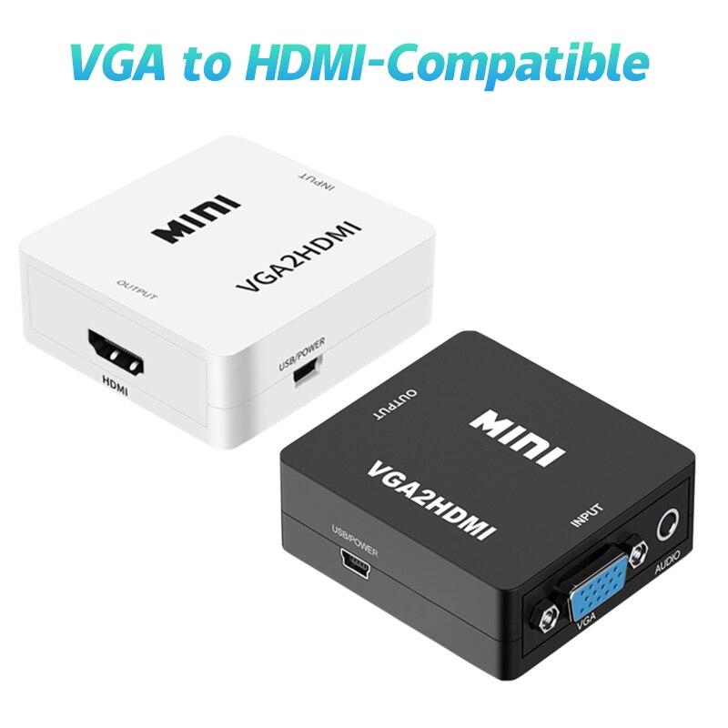 Преобразователь VGA в HDMI, VGA в HDTV Mini Box, аудио-видео, аналоговый адаптер, настольный компьютер высокой четкости, ноутбук, телевизор, проектор
Преобразователь VGA в HDMI, VGA в HDTV Mini Box, аудио-видео, аналоговый адаптер, настольный компьютер высокой четкости, ноутбук, телевизор, проектор