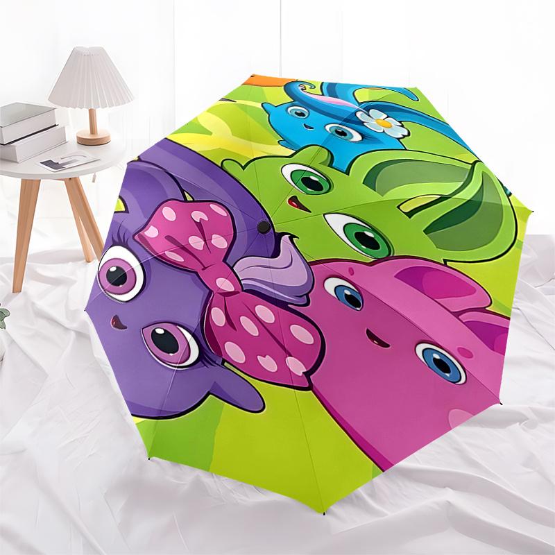 Sunny Bunnies Automatic Folding Umbrella Portable 3 Fold Design with 8 Bone Steel Frame, Perfect for Fans and Travelers, Ideal Gift for Fest
Sunny Bunnies Automatic Folding Umbrella Portable 3 Fold Design with 8 Bone Steel Frame, Perfect for Fans and Travelers, Ideal Gift for Fest