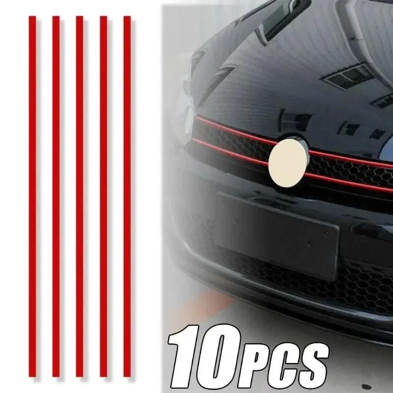 5pcs Reflective Strips Car Stickers Auto Front Hood Grille Mouldings Red Waterproof Car Decor Accessories Exterior Parts Sticker
5pcs Reflective Strips Car Stickers Auto Front Hood Grille Mouldings Red Waterproof Car Decor Accessories Exterior Parts Sticker