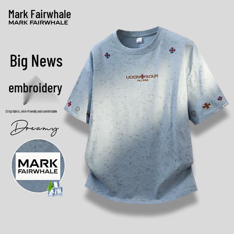 MARK FAIRWHALE Men s 2026 Summer Ice Feel Cotton Short Sleeve T-Shirt XL
MARK FAIRWHALE Men s 2026 Summer Ice Feel Cotton Short Sleeve T-Shirt XL