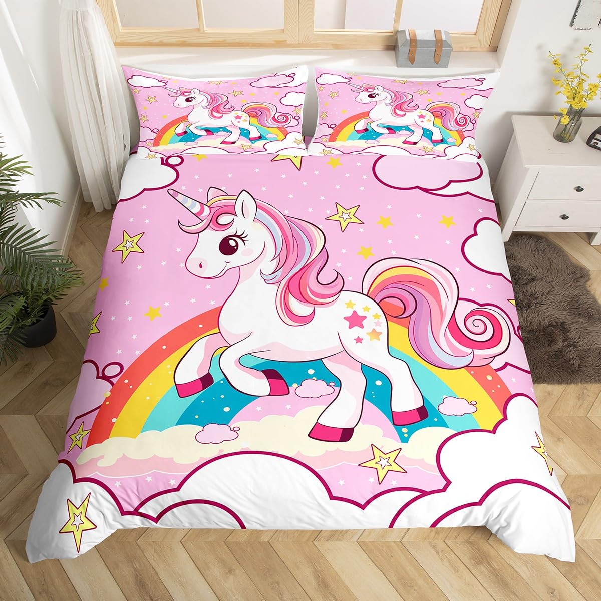 Comforter Unicorn S For Girls Teens Queen Lightweight Down S Bedroom Decor 2 S 1 No Comforter Comforter (quilt)-EU Single(135*200cm)3pcs
Comforter Unicorn S For Girls Teens Queen Lightweight Down S Bedroom Decor 2 S 1 No Comforter Comforter (quilt)-EU Single(135*200cm)3pcs