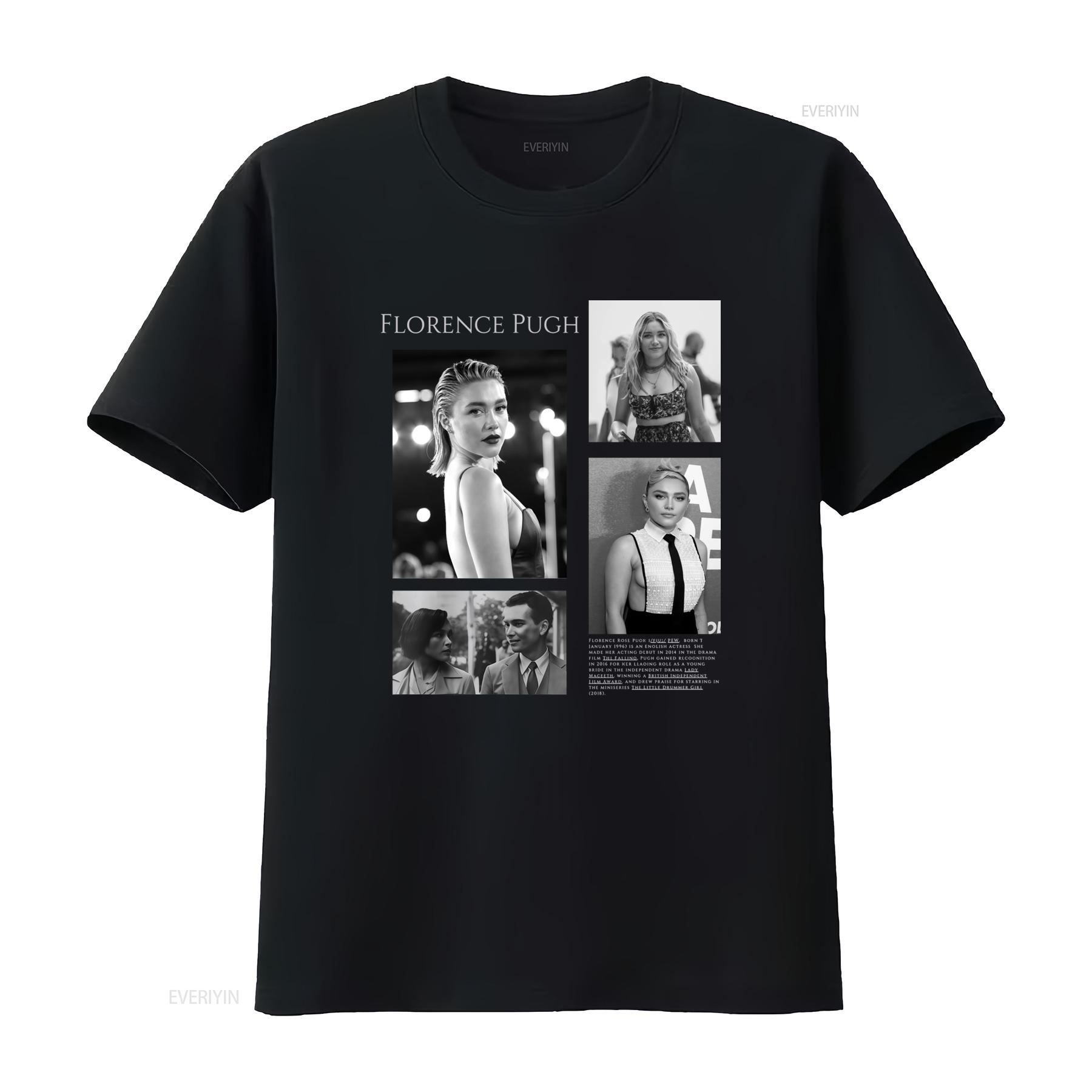 Limited Edition Florence Pugh T Shirt for Men and Women Stylish Actor Inspired Print vintage Washed homme Top For Everyday Wear 4XL
Limited Edition Florence Pugh T Shirt for Men and Women Stylish Actor Inspired Print vintage Washed homme Top For Everyday Wear 4XL