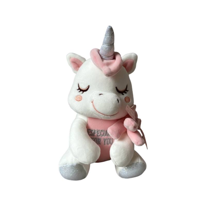 Soft Plush Unicorn Toy Short Fur Cartoon Style Pp Cotton Stuffed Kids Gift Girls 20cm рожевий
Soft Plush Unicorn Toy Short Fur Cartoon Style Pp Cotton Stuffed Kids Gift Girls 20cm рожевий