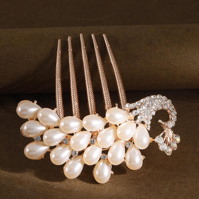 Korean Pearl Five-Prong Floral Hairpin Comb for Women
Korean Pearl Five-Prong Floral Hairpin Comb for Women