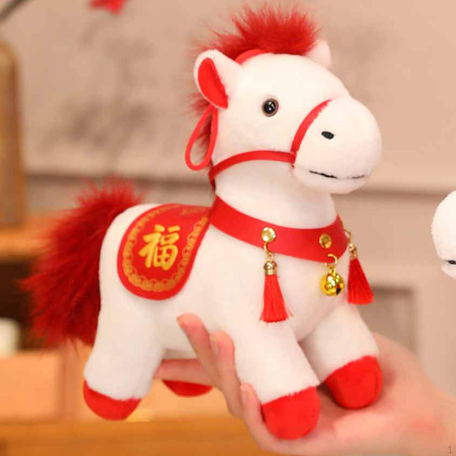Horse Plush Toy Stuffed Animal for Boys and Girls Teens Birthday Gifts 8inch_White FU Character
Horse Plush Toy Stuffed Animal for Boys and Girls Teens Birthday Gifts 8inch_White FU Character
