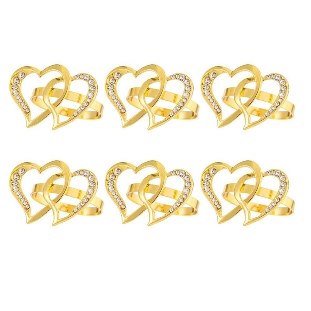 Romantic Metal Napkin Rings Double Gold Heart with Bling Rhinestones Napkin Buckle Napkin Holder Valentine s Day Decor золотой
Romantic Metal Napkin Rings Double Gold Heart with Bling Rhinestones Napkin Buckle Napkin Holder Valentine s Day Decor золотой