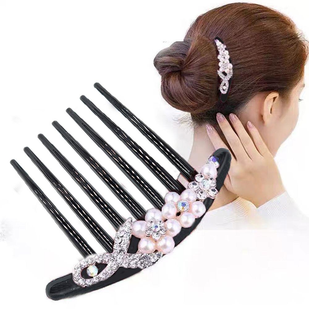 Flower Hair Clips Wedding Korean Hair Comb Hair Ornaments Hair Stick Women Bridal Hairpins
Flower Hair Clips Wedding Korean Hair Comb Hair Ornaments Hair Stick Women Bridal Hairpins