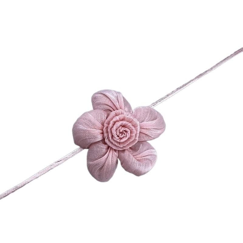 Floral Necklace Flower Shapes Choker Fabric Camellia Collarbone Chains Floral Neckchain Lightweight Blossom Jewelry 1 рожевий
Floral Necklace Flower Shapes Choker Fabric Camellia Collarbone Chains Floral Neckchain Lightweight Blossom Jewelry 1 рожевий