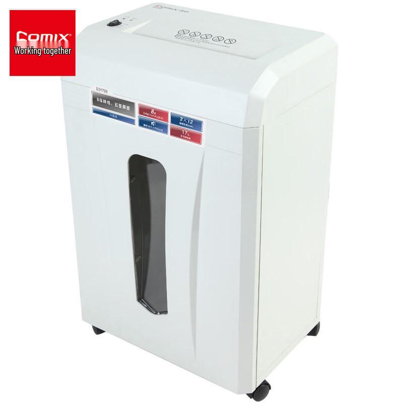 COMIX S51708 P-5 Business Shredder CN plug (adapter included)
COMIX S51708 P-5 Business Shredder CN plug (adapter included)