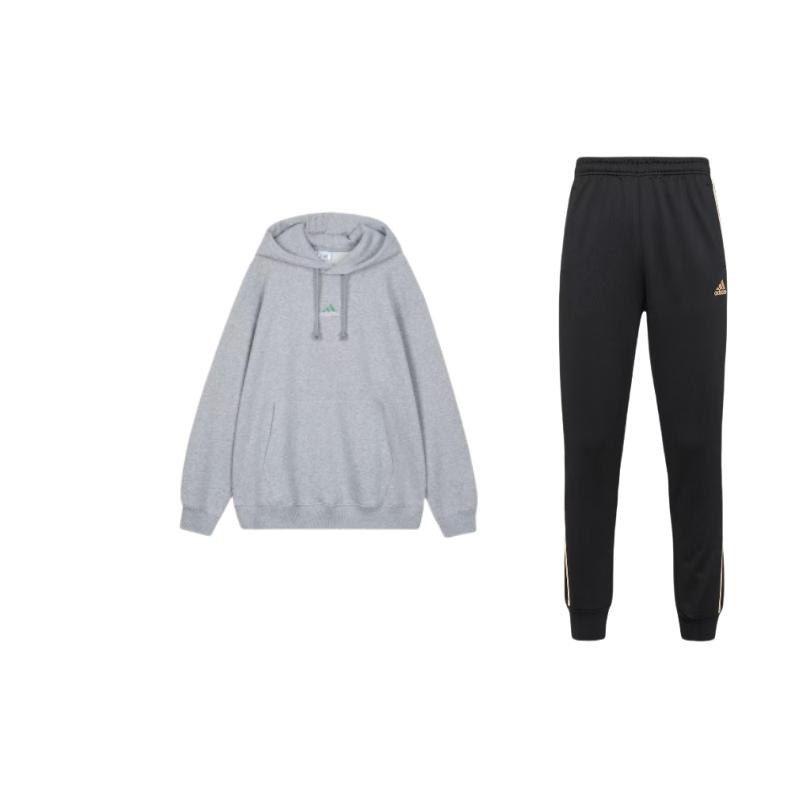 Adidas Logo Embroidered Loose Fit Long Sleeve Hoodie And Vintage Mid Rise Cuffed Sweatpants Set Men Sweatshirt And Pants TR30P1R-BG+IN3165 S
Adidas Logo Embroidered Loose Fit Long Sleeve Hoodie And Vintage Mid Rise Cuffed Sweatpants Set Men Sweatshirt And Pants TR30P1R-BG+IN3165 S