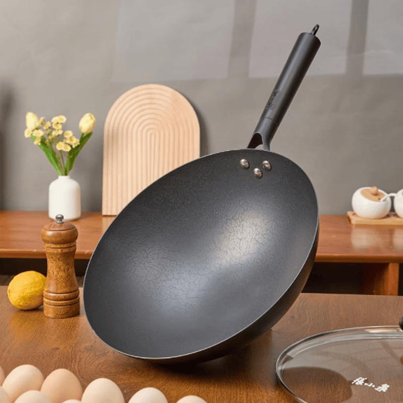 Zhang Xiaoquan Refined Iron Round Bottom Wok with Lid
Zhang Xiaoquan Refined Iron Round Bottom Wok with Lid