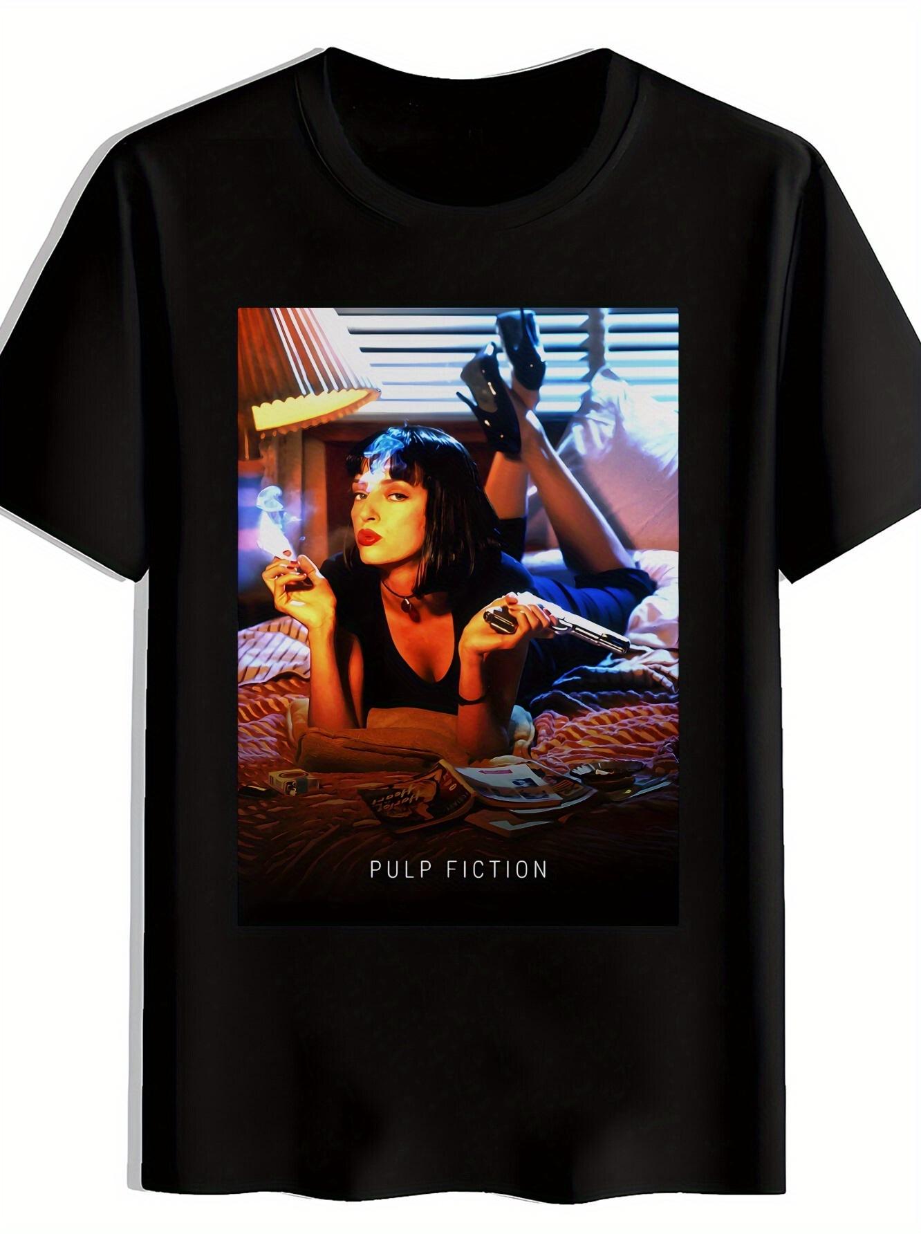 T-shirt with hot drama and vulgar novel pattern L
T-shirt with hot drama and vulgar novel pattern L