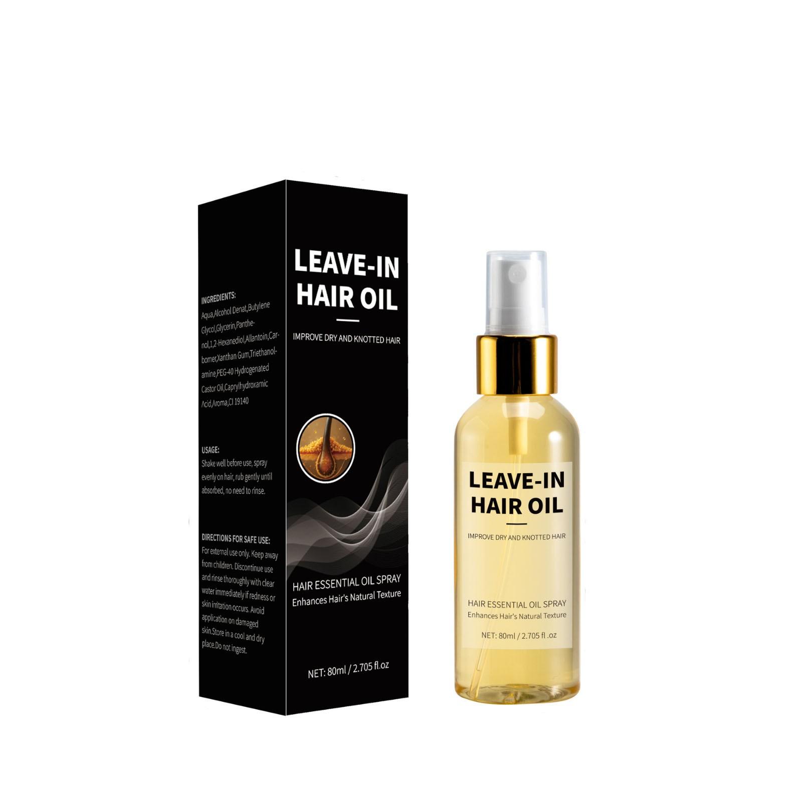 Несмываемый кондиционирующий спрей-масло Несмываемое масло для волос Освежающая кондиционирующая питательная сыворотка 80 мл One Size жёлтый
Несмываемый кондиционирующий спрей-масло Несмываемое масло для волос Освежающая кондиционирующая питательная сыворотка 80 мл One Size жёлтый